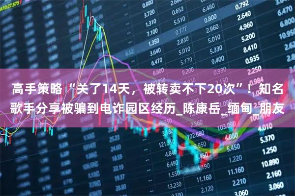 高手策略 “关了14天，被转卖不下20次”！知名歌手分享被骗到电诈园区经历_陈康岳_缅甸_朋友